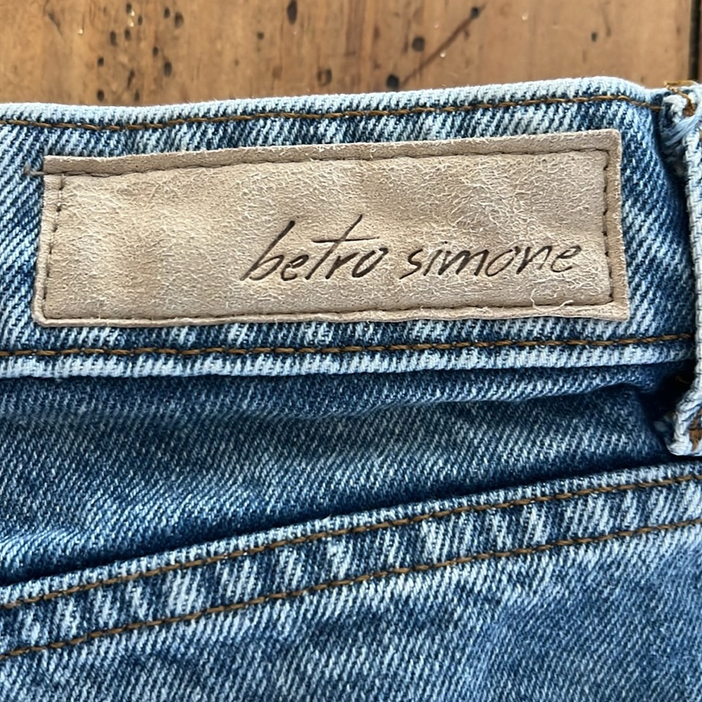 Betro Simone high rise button fly jean size 30 - Picture 3 of 10